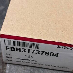 EBR31737804 Control Board LG BRAND NEW SEALED LSGL6335F LSGL6337D
